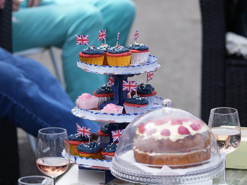 Coronation street party in Lavington Road, Worthing