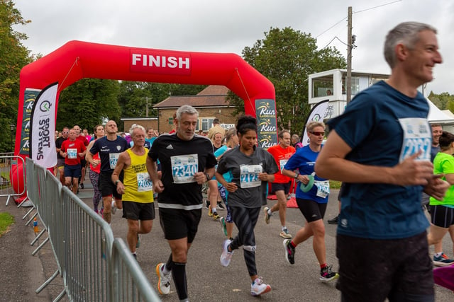 Action and other images from Run Barns Green 2023