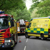 ‘All residents’ have been accounted for following a house fire that closed a road in West Sussex, the fire service have said.