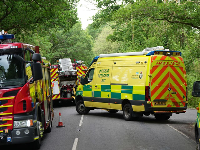‘All residents’ have been accounted for following a house fire that closed a road in West Sussex, the fire service have said.
