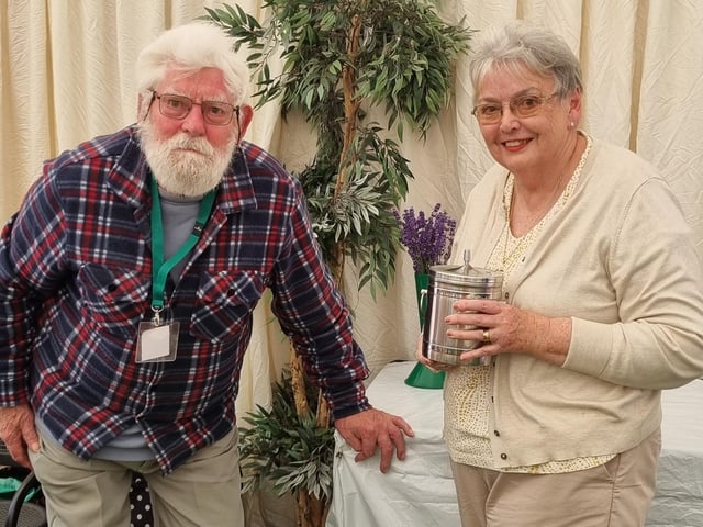 Roy Hayward and Angela Ekins