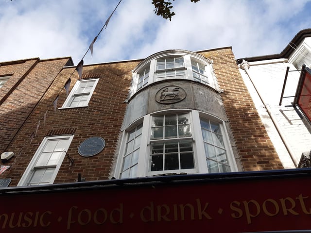 Above O'Connors in Warwick Street, which many know as The Warwick, is a blue plaque revealing the building's links with Percy Bysshe Shelley and its former use as a printing press