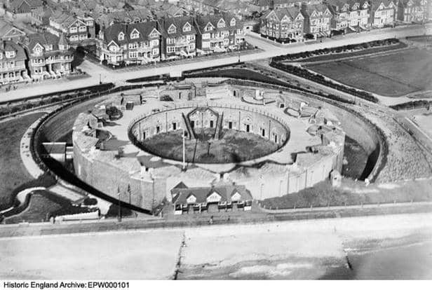 A project to secure the longevity of the Redoubt Fortress in Eastbourne and the safety of pedestrians visiting the area will begin in February. Picture; Historic England