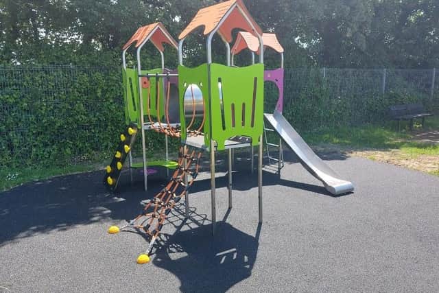 Town Council-maintained children's play areas and equipment