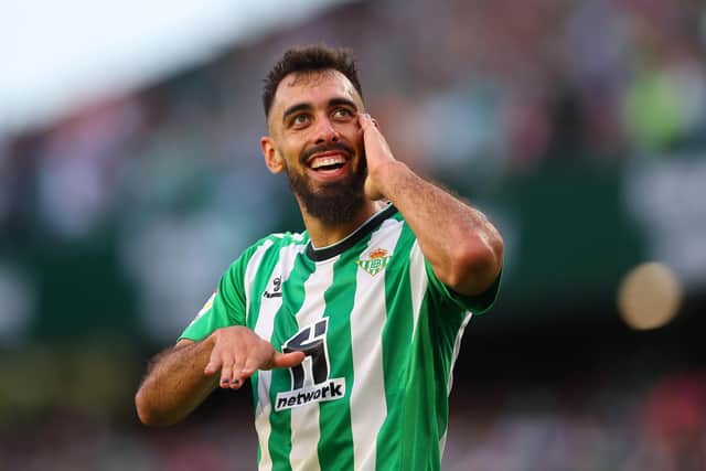 Brighton & Hove Albion submitted a ‘formal proposal’ to Real Betis for Spain international Borja Iglesias on the penultimate day of the January transfer window, according to reports in Spain. Picture by Fran Santiago/Getty Images