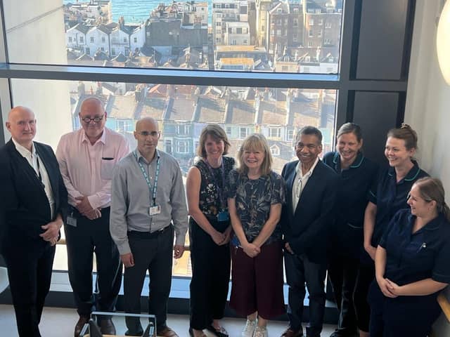 UHSussex was awarded Tessa Jowell Centre of Excellence status for its brain tumour treatment, care and research. Photo: UHSussex