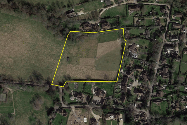 LivedIn is seeking ‘Permission in Principle’ for nine self-build houses on land off of Lodge Lane. Photo: LivedIn