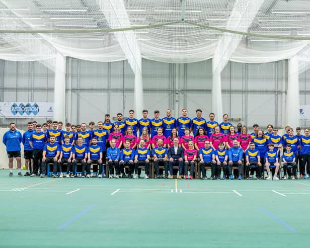 Sussex CCC's teams line up ahead of the new county season | Picture: Sussex CCC
