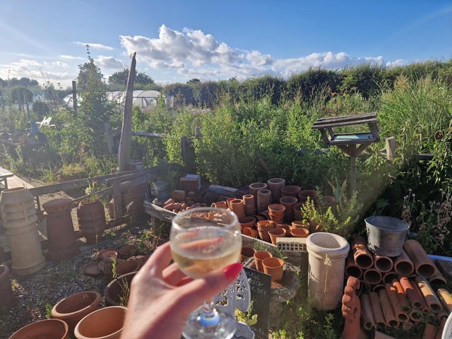 The summer supper club hosted by The Sussex Peasant at Pitfield Barn Flower Farm