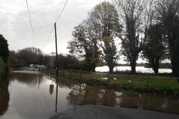 Barcombe Mills Road and Anchor Lane are currently impassable and The Anchor Inn pub is expected to flood, with the EA stating water could approach properties at Barcombe Mills.