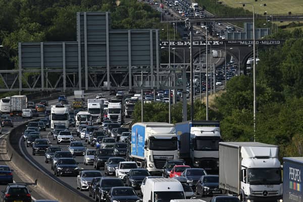 The M25 is set to close for a full weekend for the first time ever. Picture by JUSTIN TALLIS/AFP via Getty Images
