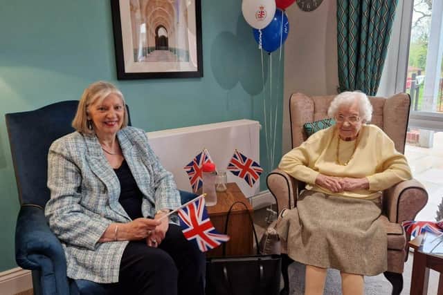 Residents & Families- joined the celebrations