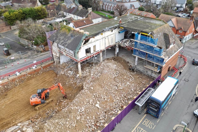 West Sussex supermarket demolition almost complete – to make way for ...