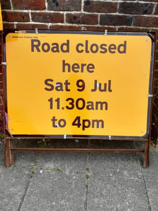 Roads are set to close in Chichester for the upcoming Chichester Triathlon Series.