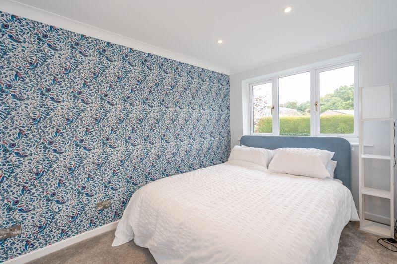One of the property's three bedrooms.