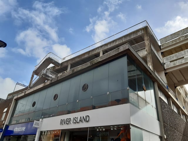 Once The Co-op (or was it Tesco?) in Montague Street. You could access the first floor from the lift in the car park and they used to sell clothing, appliances, all sorts, as well as food.