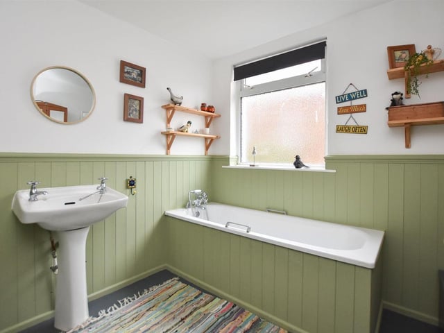 The bathroom