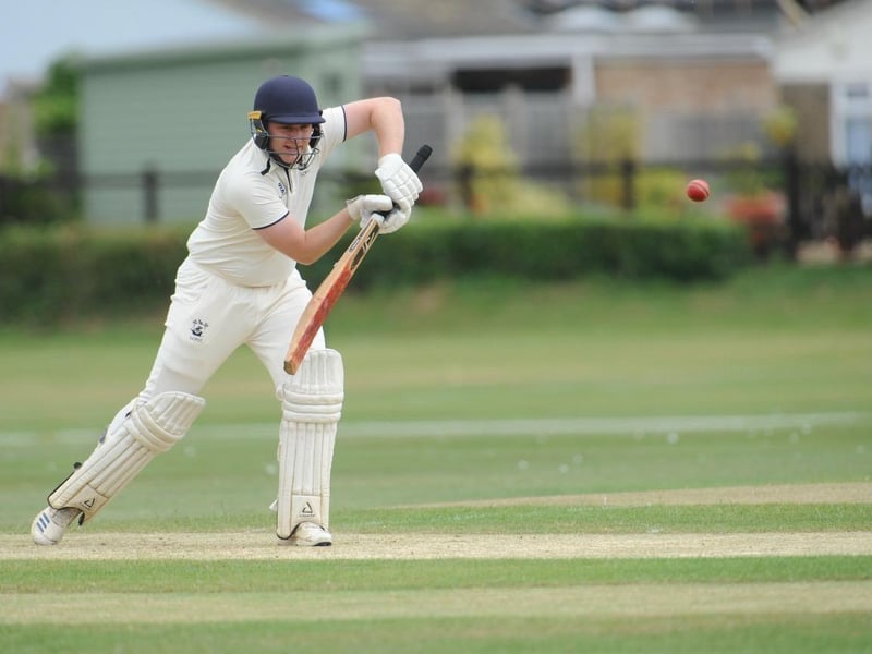 Action between Littlehampton CC and Slinfold CC in Division 3 West of the Sussex Cricket League