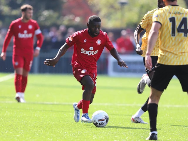 Worthing beat Maidstone in the National South play-off semi-final at a packed Woodside Road