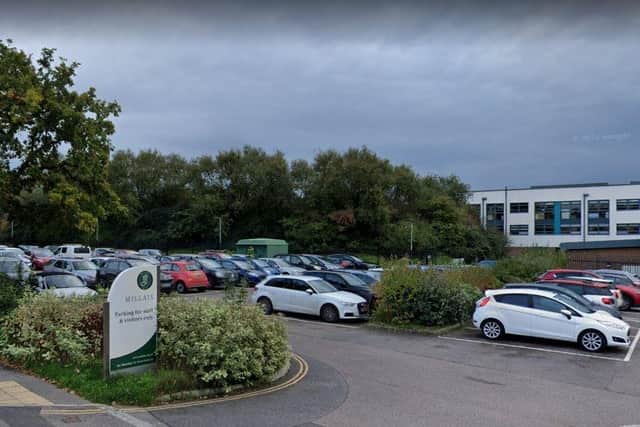 Millais School in Horsham - headteacher Alison Lodwick says there are no plans for the all-girls school to admit boys