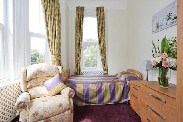 It is registered to care for up to 26 residents and all rooms are single, with most having en-suite facilities