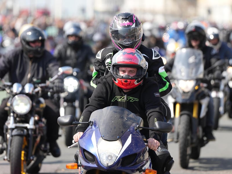 Bikers descend on Madeira Drive for iconic event