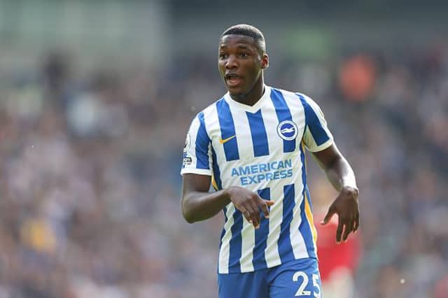 Brighton and Hove Albion midfielder Moises Caicedo impressed in the Premier League last season