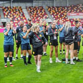 Newhaven Women play at Brentford FC