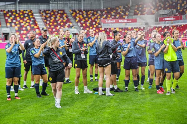 Newhaven Women play at Brentford FC