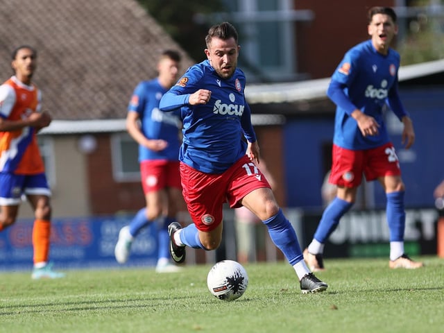 Action from Worthing's visit to Braintree in National League South