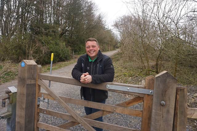 Ben Bessant, from the National Park Authority
