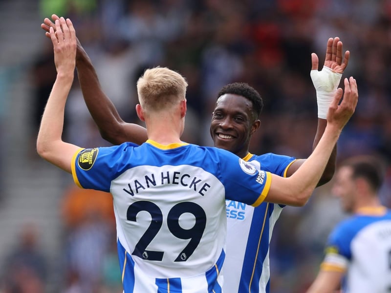 Brought invaluable experience at important part of the game. Looking to hold the ball up. Good run through the defence but his shot was wayward. Misfired another shot as Brighton looked for fourth goal.