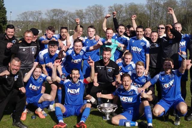 Broadbridge Heath's SCFL champions are gearing up for life in the Isthmian League | Picture: Chris Gregory