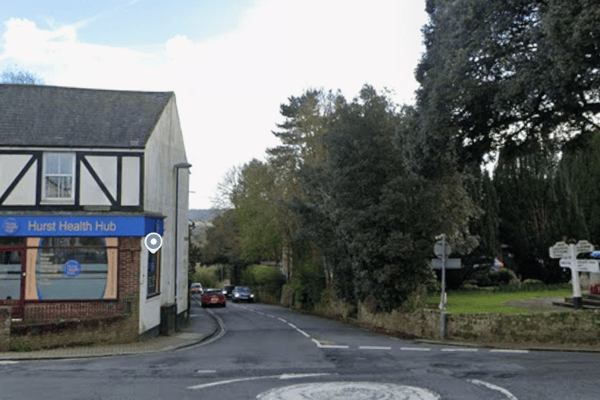 From October 21- October 28 2026, the B2117 Brighton Road will be closed for emergency gas works. (Image: Google Maps)