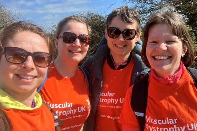 Mother’s Pedal Paddle Peak mission for Daughter with muscular dystrophy. Photo: Muscular Dystrophy UK