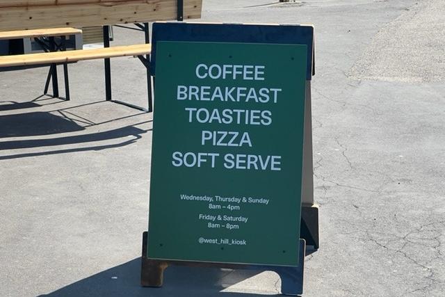 West Hill Cafe site re-opens