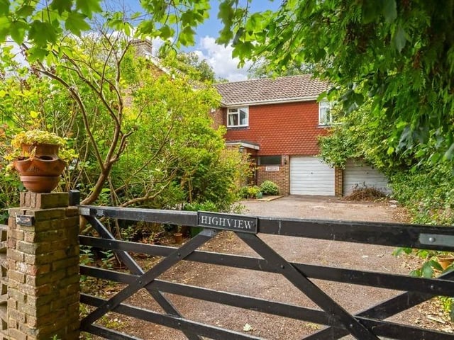 This substantial detached family house sits on the highest point in North Lancing, with grounds totalling 0.5 acres of land. Offers in the region of £1million are invited for this four-bedroom property at the foot of the South Downs National Park, with magnificent panoramic coastal views.