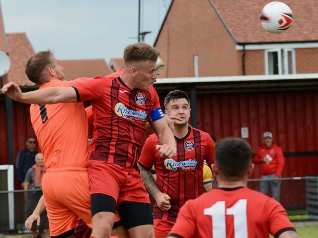 Action from a pre-season friendly between Wick and Lancing at Crabtree Park