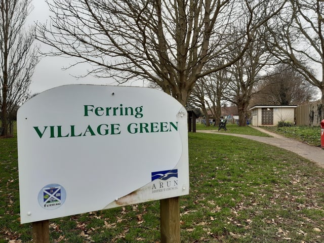 Start at Ferring Village Green, where there are public toilets