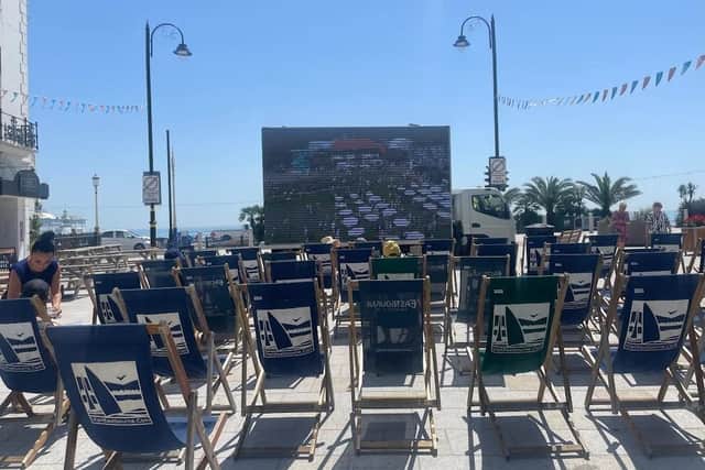 Eastbourne Borough Council have celebrated the return of the annual tennis tournament to the town. Picture: Staff