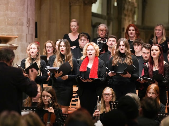 Carols by Candlelight, Worthing College's annual Christmas concert, brought staff and students together at St Mary's Church in Broadwater