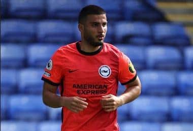 Brighton striker Deniz Undav is yet to make a start in the Premier League this season