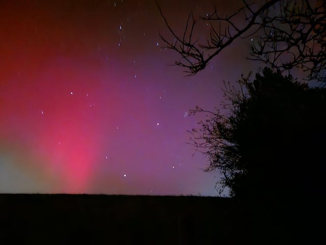 The photograph was captured in Mill Hill, on the outskirts of Shoreham-by-Sea
