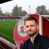 Crawley Town CEO Tom Allman has said the club have been working on improvements to the ground including the floodlights during the prolonged international break | Picture: Getty/CTFC