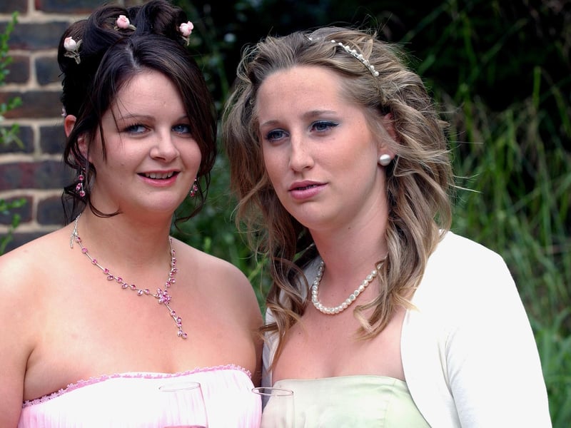 The Davison High School prom at Highdown Towers in June 2008