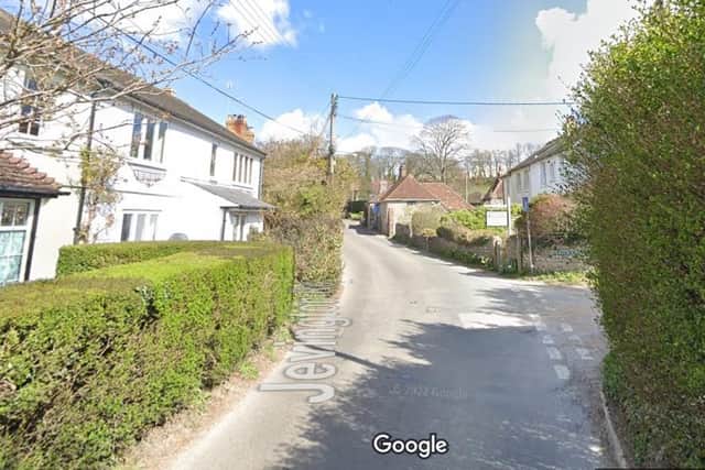 Jevington Road by Eastbourne. Picture from Google Maps