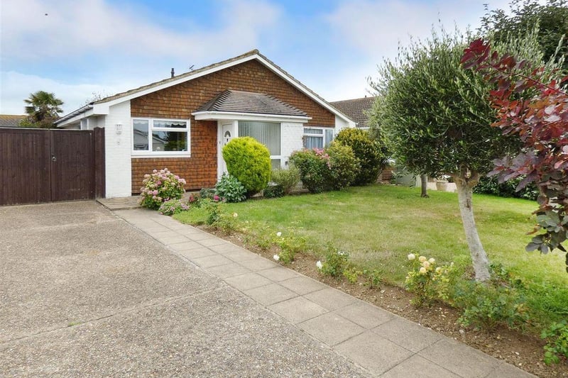 This superb two-bedroom, detached bungalow on the South Beaumont Park development is offered for sale with no onward chain through Glyn Jones, priced at £550,000.
