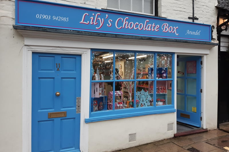 A new chocolate shop has opened in Arundel. Lily's Chocolate Box, in Tarrant Street, is being run by mother-and-daughter team Lucy and April.