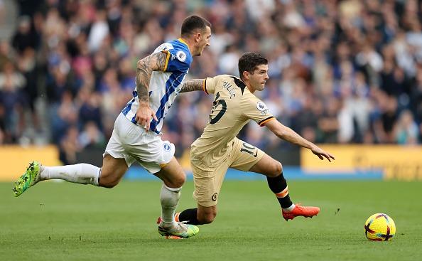 Outstanding. This De Zerbi system looks perfect for him. He pinged a passes from the back, solid in the tackle and positional play outstanding. Staggering he remains out of the England conversation.