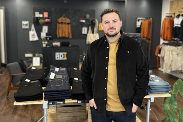 Mickey Whiteman, RD1 Clothing owner, said: “I have had a great response from local businesses and people in the area so far. They are looking forward to visiting a local menswear store to get a decent pair of jeans."